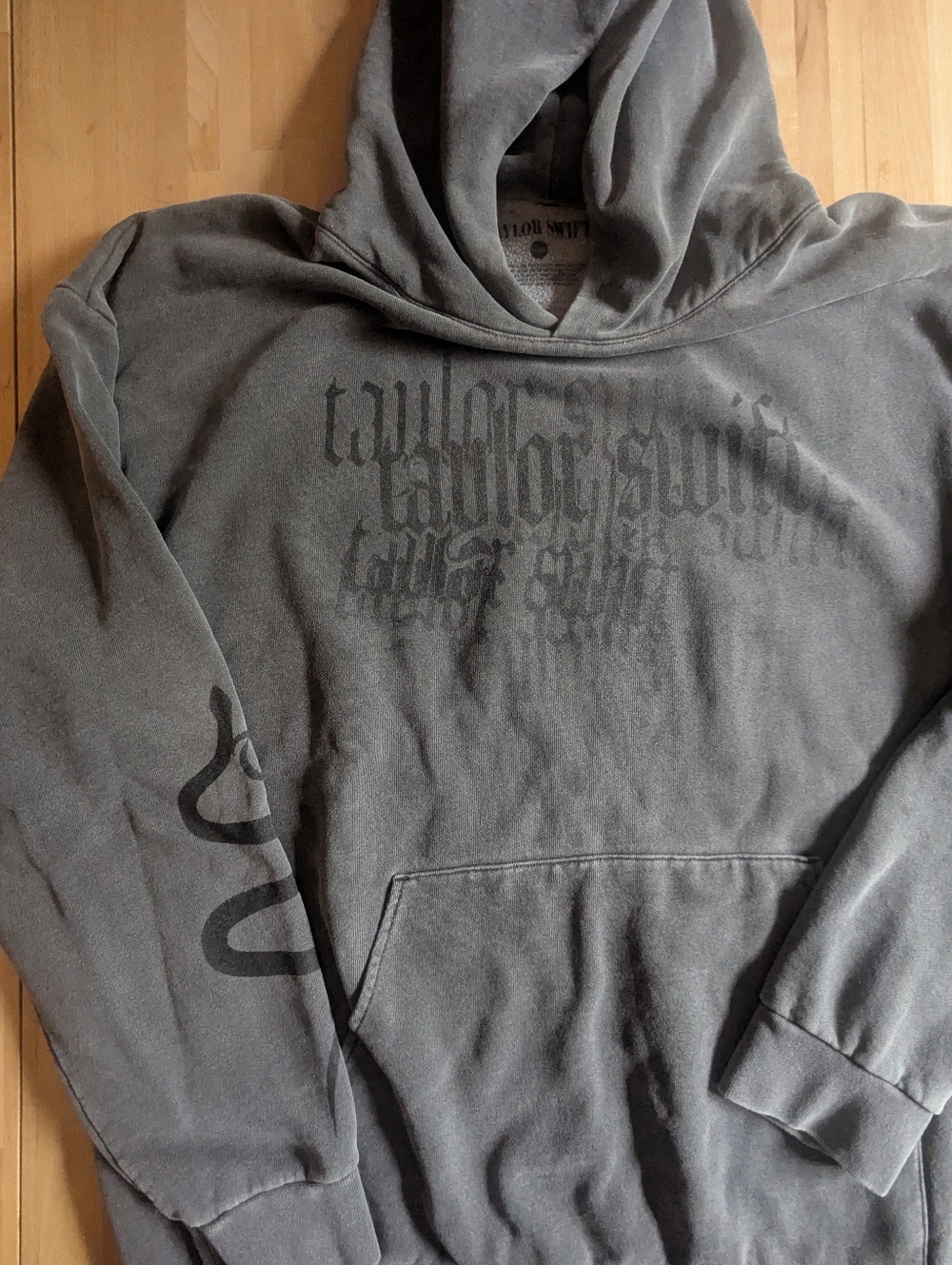 Taylor Swift Reputation Official Grey hoodie XL/2XL Oversized